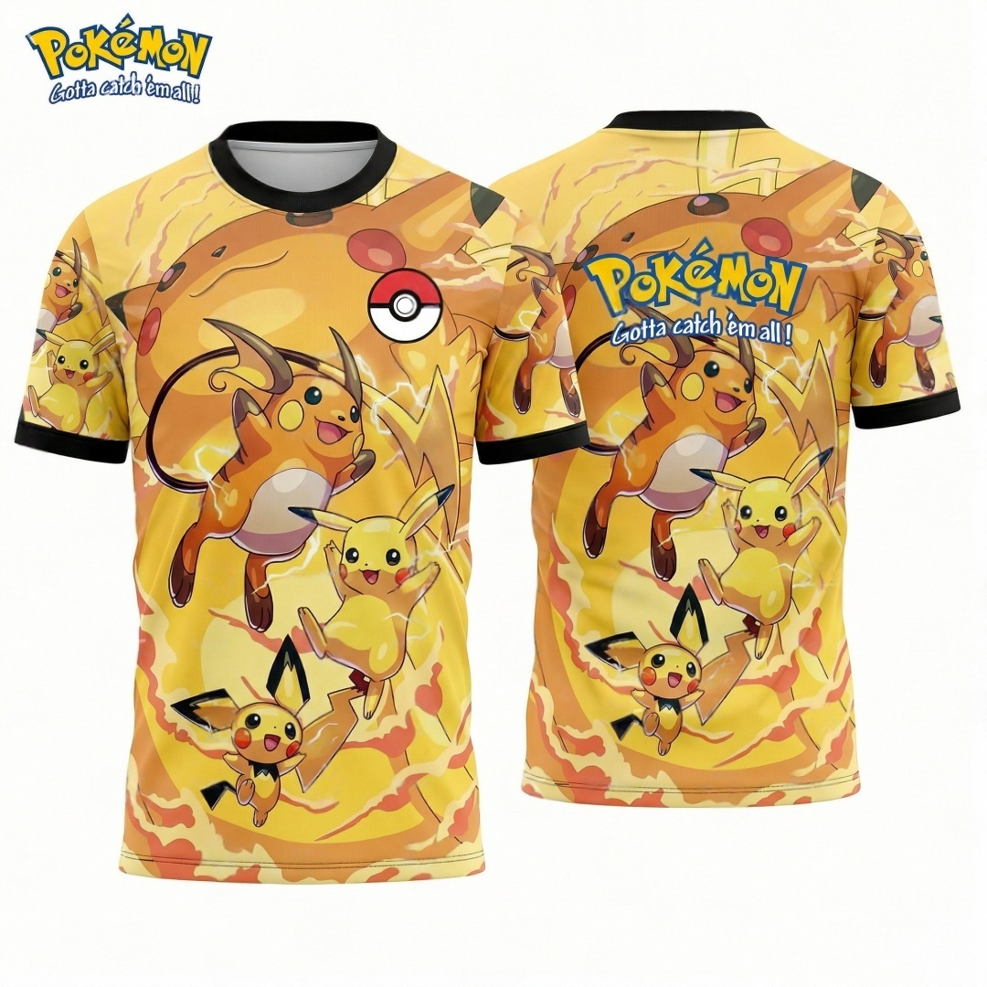 Pokeball Cosplay Prop - T-shirt respirant imprimé en 3D sur