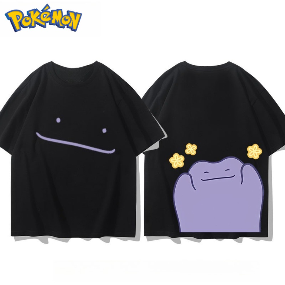 Pokeball Cosplay Prop - T-shirt imprimé double face mignon Pokémon