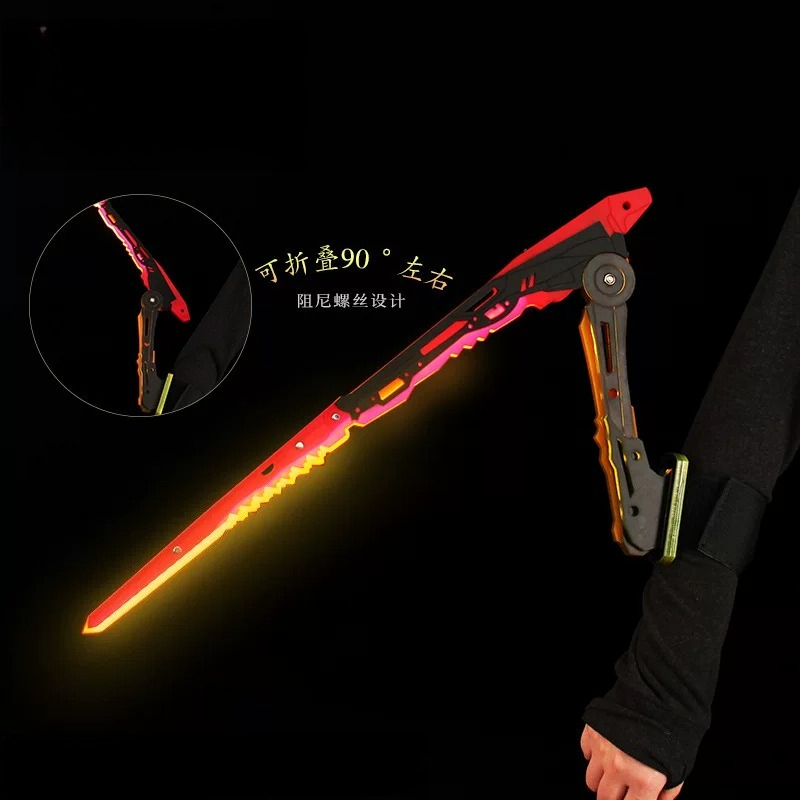 Katana Cyberpunk Anime, Lame d - Cosplay Prop Katana avis et prix