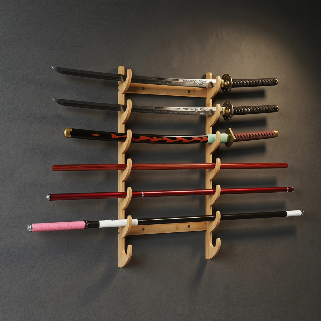 Support mural à 8 niveaux pour - Cosplay Prop Katana avis et prix