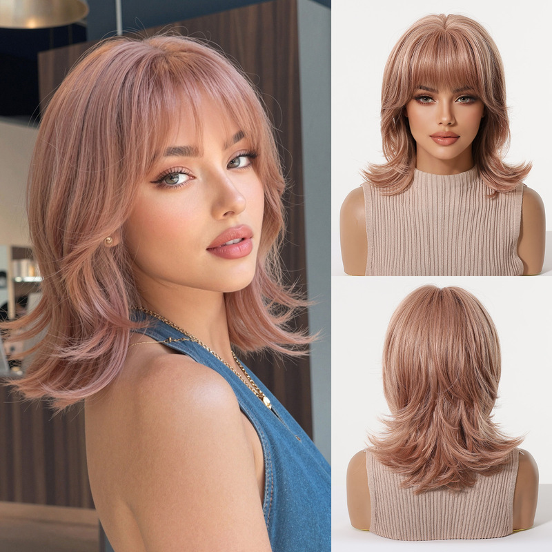 Perruque pour femme avec frang - Wig Fiber Net avis et prix