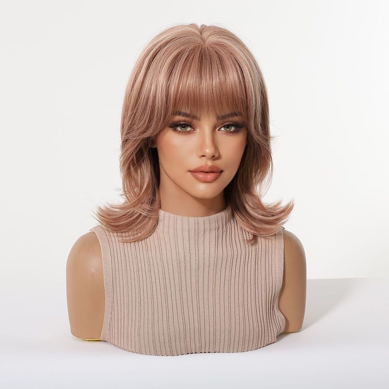 Perruque pour femme avec frang - Wig Fiber Net avis et prix